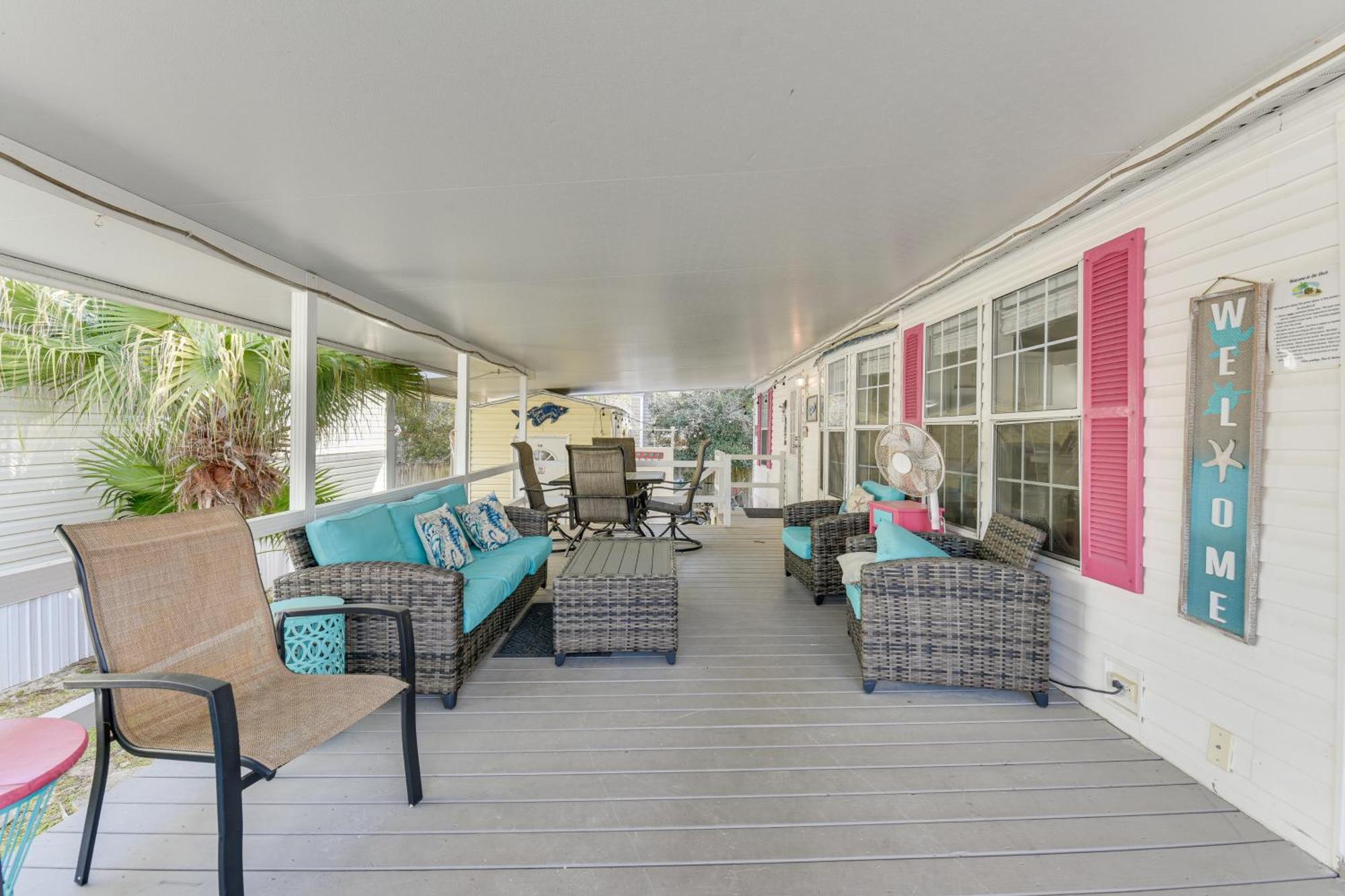 Walk To Beach Miramar Tropical Cabana With Deck! Destin Exterior foto
